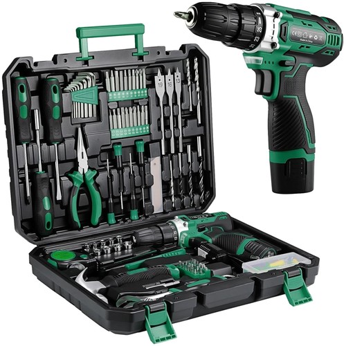 Set attrezzi trapano batteria