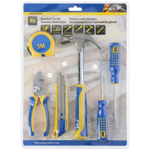 Set attrezzi lavoro 6pz kit - lavoro,