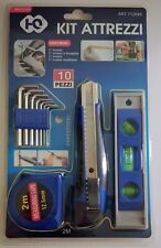 kit da 10 pezzi attrezzi fai